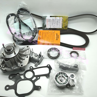 Timing Belt & Fan Belt Kit with Oil Seals for Toyota Hiace KZH106G/KZH106W (Early Model) 06/1997–06/2000 | 1KZ-TE Engine | 9-Piece Set