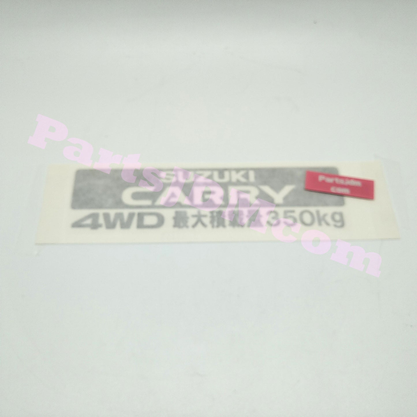 SUZUKI CARRY JDM STICKER DA65T DA63T 4WD Max Load 350kg OTHER CARRY GENUINE DECAL