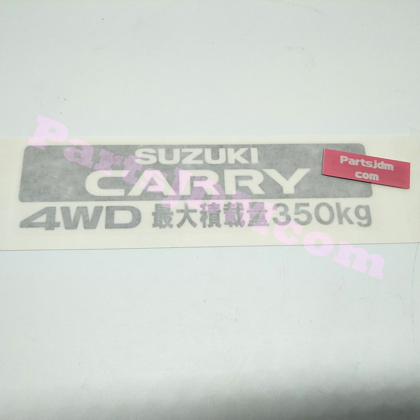 SUZUKI CARRY JDM STICKER DA65T DA63T 4WD Max Load 350kg OTHER CARRY GENUINE DECAL
