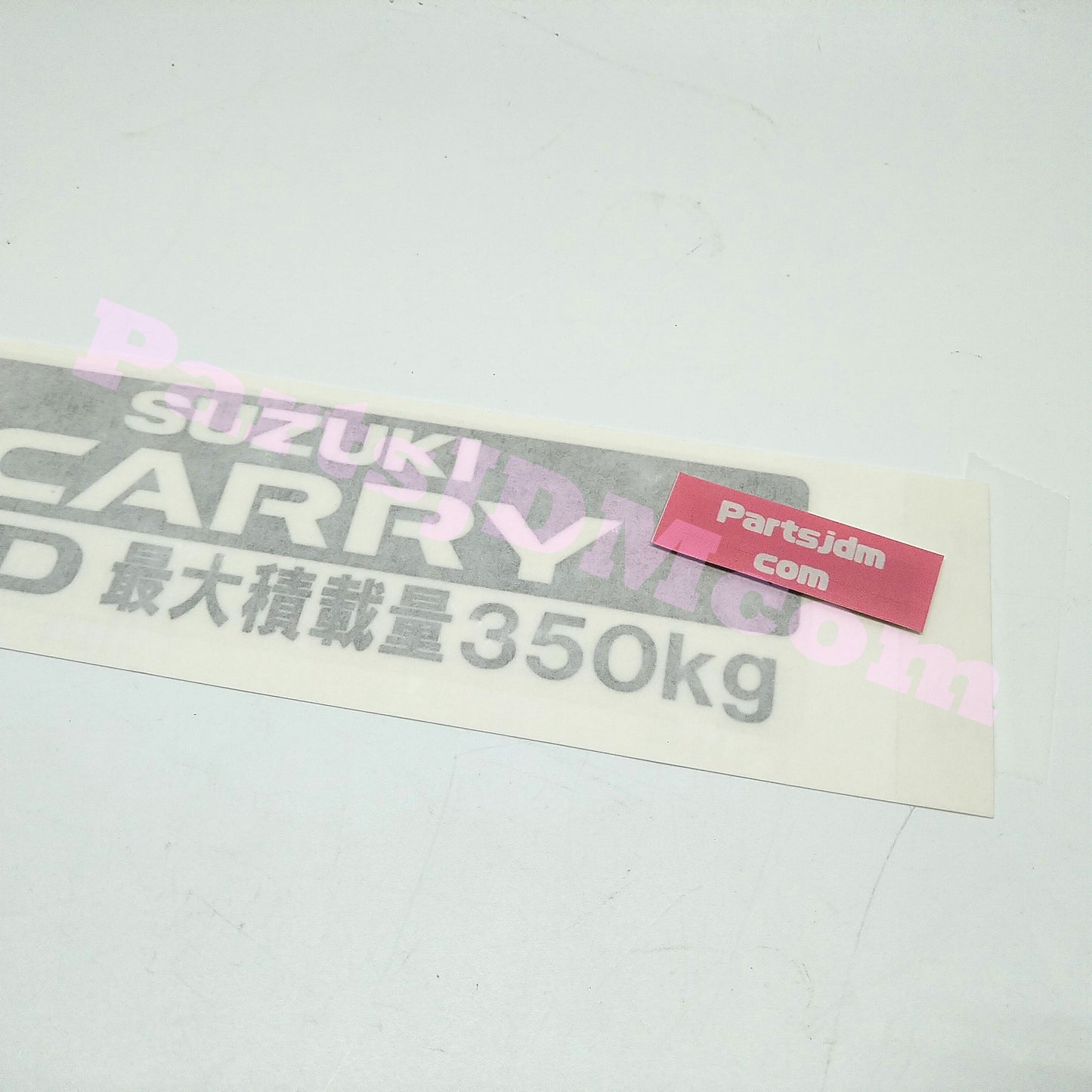 SUZUKI CARRY JDM STICKER DA65T DA63T 4WD Max Load 350kg OTHER CARRY GENUINE DECAL