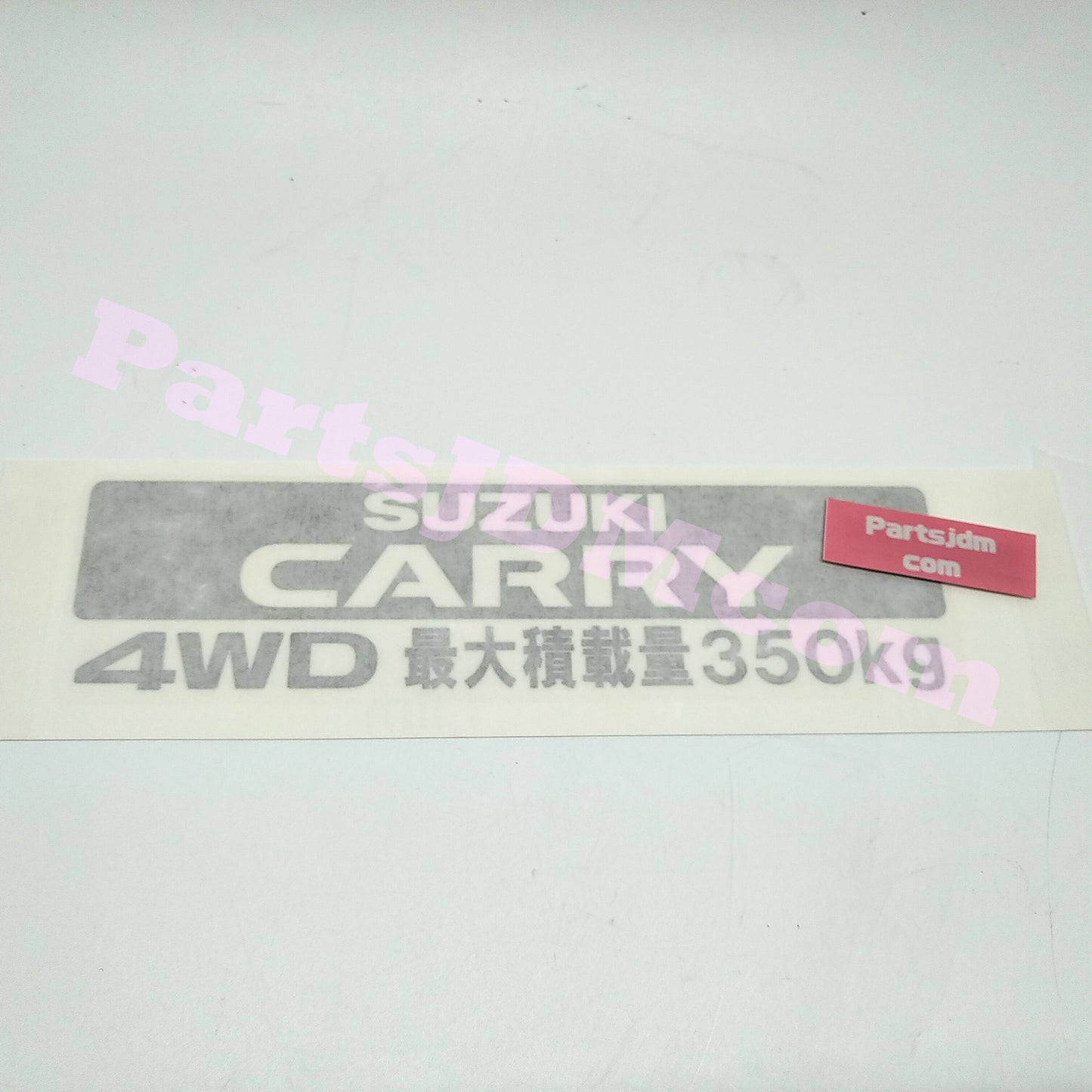 SUZUKI CARRY JDM STICKER DA65T DA63T 4WD Max Load 350kg OTHER CARRY GENUINE DECAL