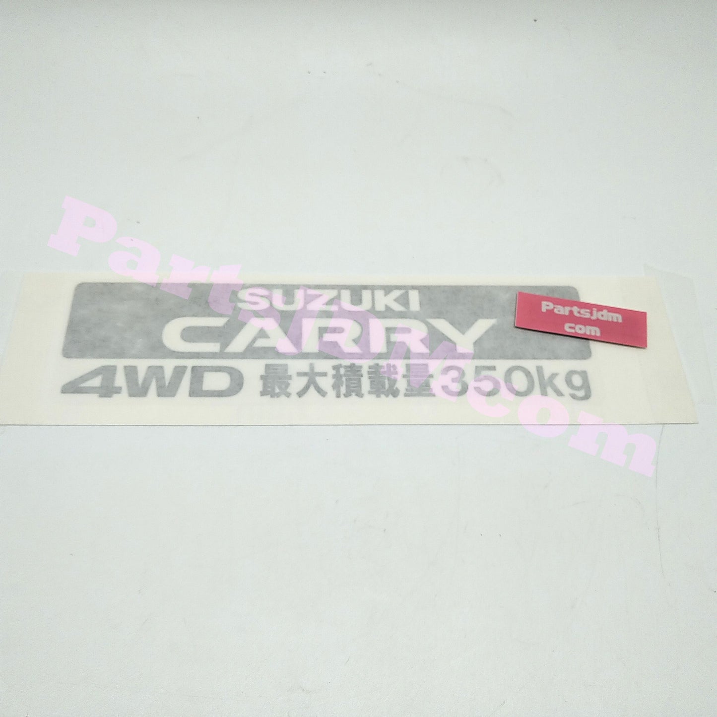 SUZUKI CARRY JDM STICKER DA65T DA63T 4WD Max Load 350kg OTHER CARRY GENUINE DECAL