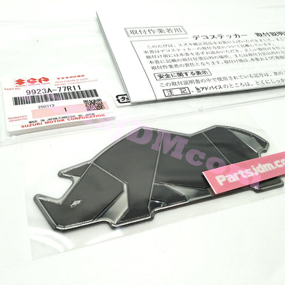 SUZUKI Genuine JDM Jimny Sierra JB74W JC JL Sticker Emblem Rhino Pattern