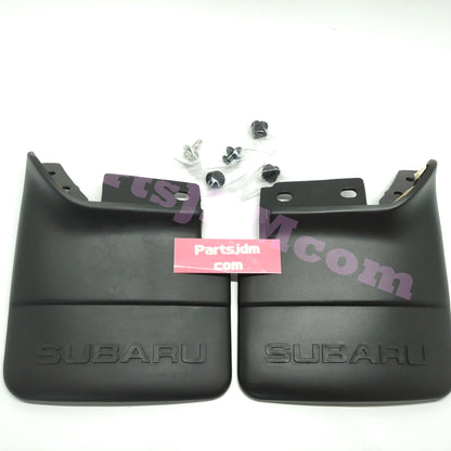 SUBARU Genuine Sambar REAR PANEL MUDGUARD Splash Guard R&L SET with clip
