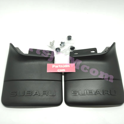 SUBARU Genuine Sambar REAR PANEL MUDGUARD Splash Guard R&L SET with clip