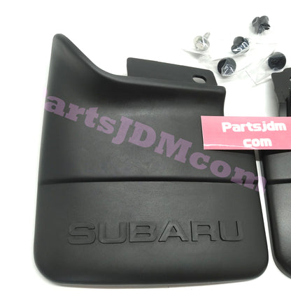 SUBARU Genuine Sambar REAR PANEL MUDGUARD Splash Guard R&L SET with clip