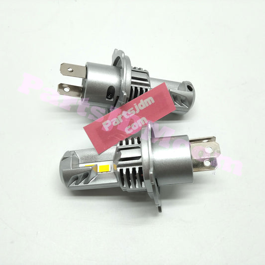 H4 LED Headlight Bulbs 12V Set of 2 – Warm Halogen Color 5000 Lumens Fits Honda Acty Truck HA3 HA4