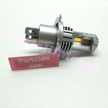 H4 LED Headlight Bulbs 12V Set of 2 – Warm Halogen Color 5000 Lumens Fits Honda Acty Truck HA3 HA4