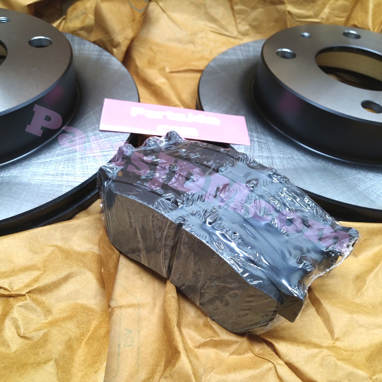 Fits SUBARU SAMBAR TT1 TT2 TV1 TV2 TW1 TW2 Front Disc Rotor & Brake Pad Set