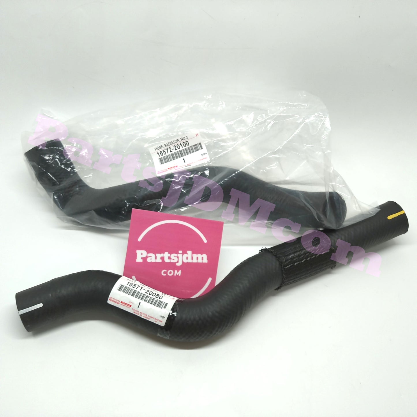 TOYOTA GENUINE JDM LEXUS OEM 2004-2006 RX330 UPPER & LOWER RADIATOR HOSE SET OF 2