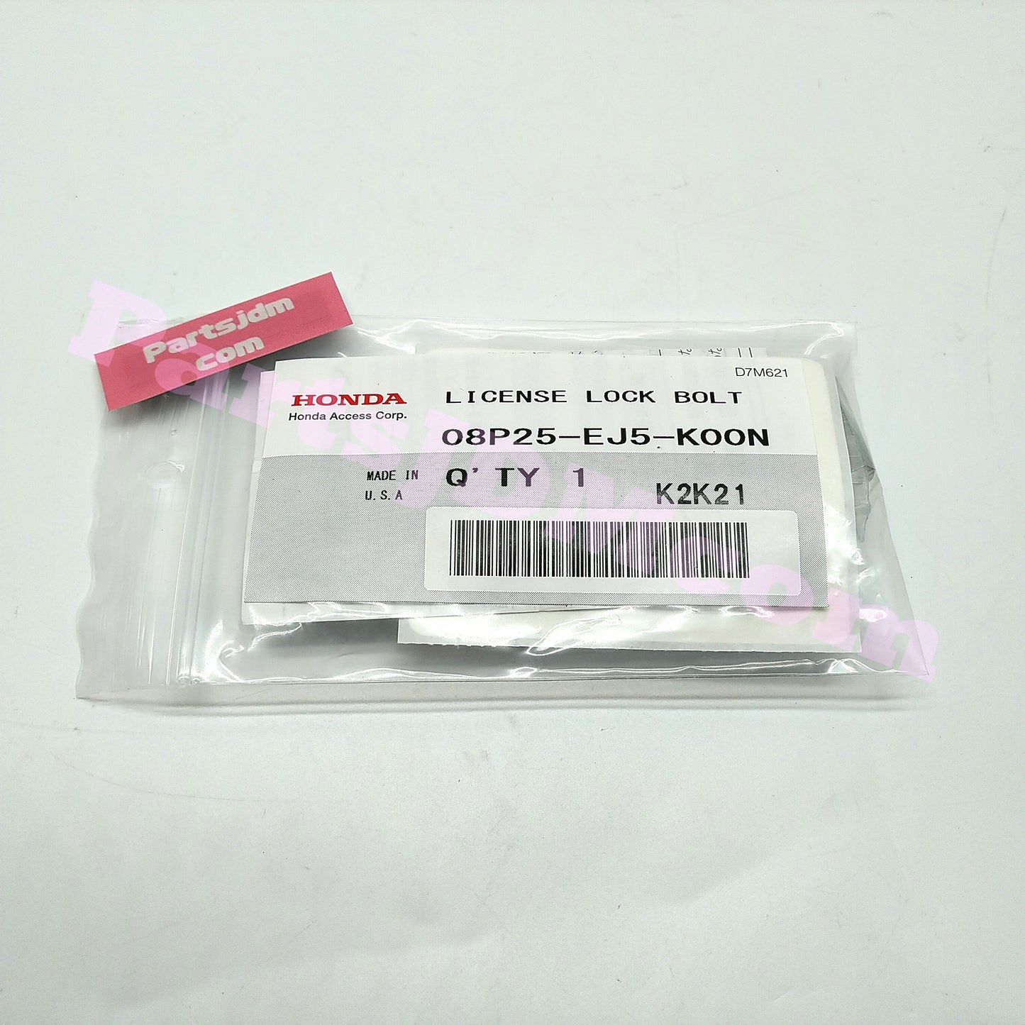 HONDA Genuine ACTY VAN HH5 HH6 License Plate Lock Bolt 08P25-EJ5-K00N