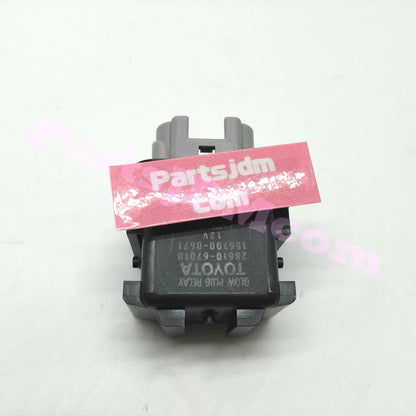 Toyota Genuine JDM 28610-67010 RELAY ASSY GLOW PLUG