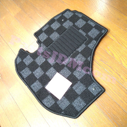 Suzuki Carry JDM Truck DA16T Floor Mat Check × Gray