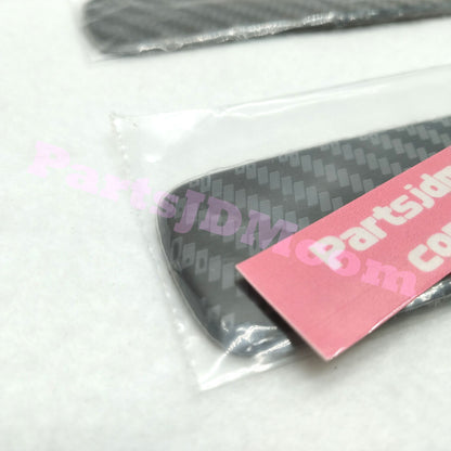 Truck Bed Handle Cover Three-dimensional Carbon Style 4 piece for Daihatsu Hijet Truck S200 Series