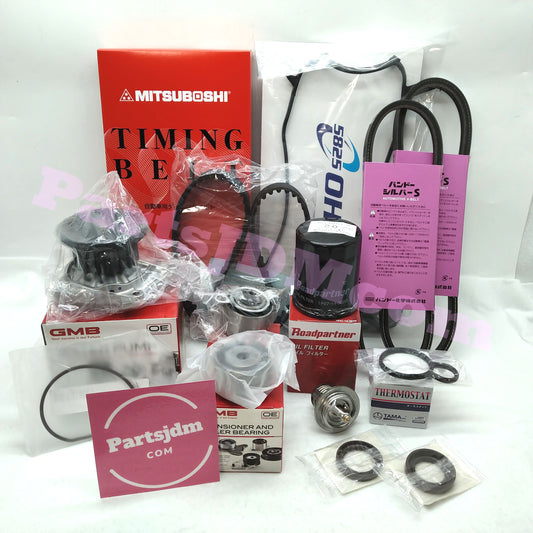 Fits Honda Acty Truck HA3 HA4 E07A Timing Belt Set Oil Filter Thermostat Kit