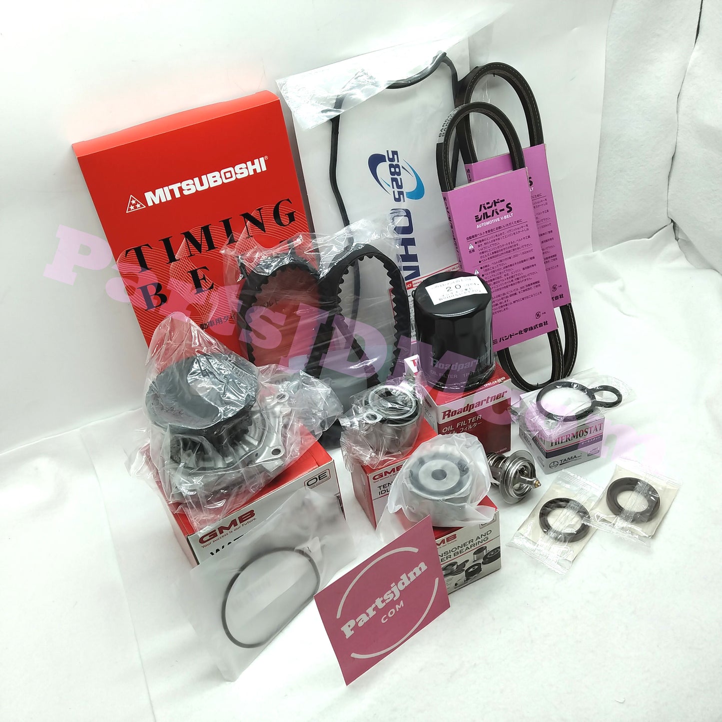 Fits Honda Acty Truck HA3 HA4 E07A Timing Belt Set Oil Filter Thermostat Kit
