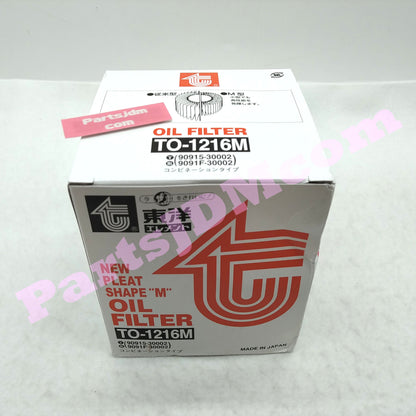Toyo Element Oil Filter TO-1216M for Toyota Land Cruiser KZJ78G 1993-1996