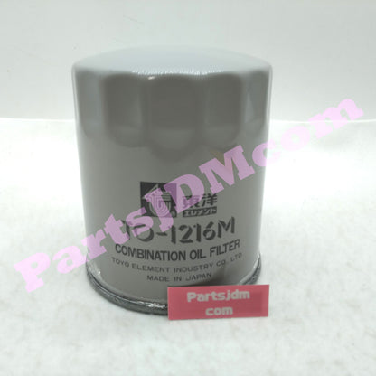Toyo Element Oil Filter TO-1216M for Toyota Land Cruiser KZJ78G 1993-1996