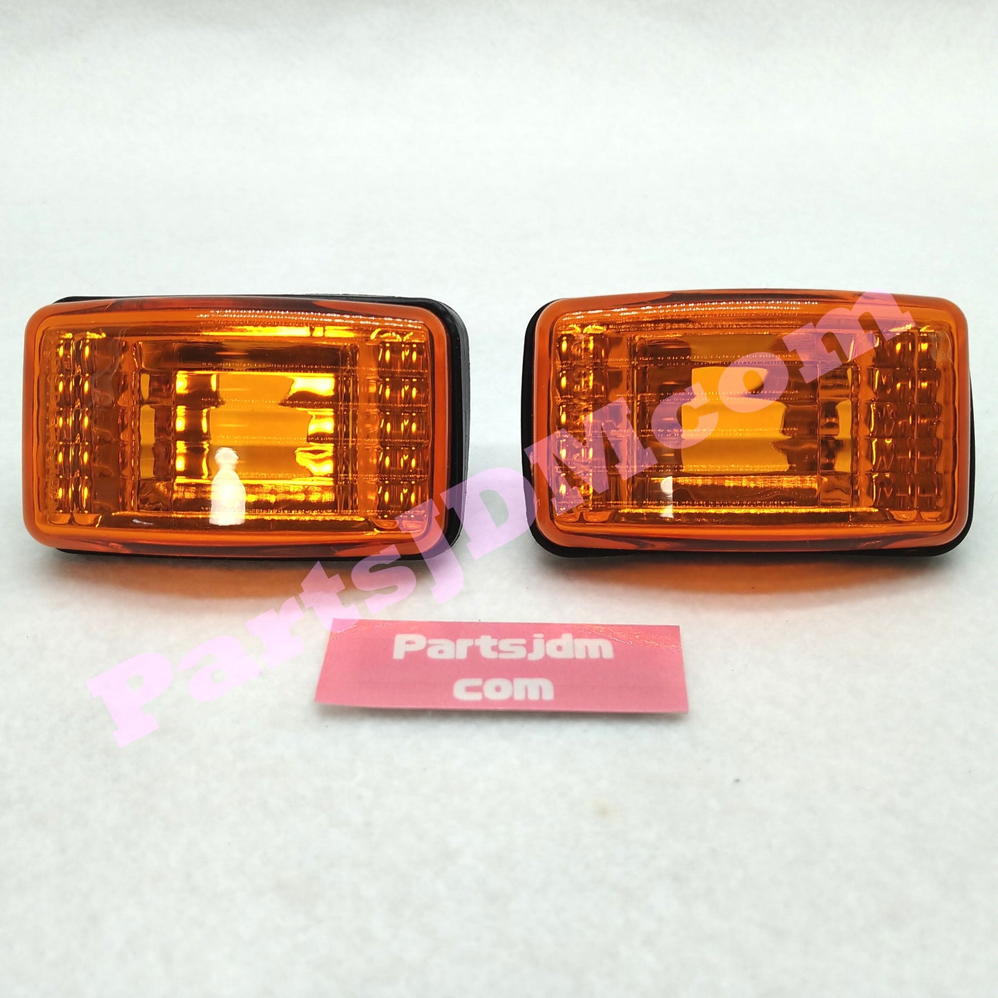 Crystal Side Marker Lamp Set for Toyota Land Cruiser Prado 78 Series Amber