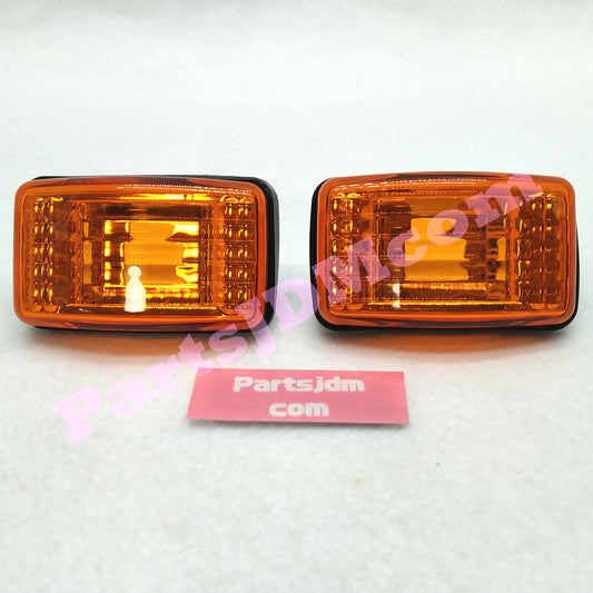 Crystal Side Marker Lamp Set for Toyota Land Cruiser Prado 78 Series Amber