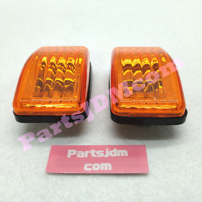 Crystal Side Marker Lamp Set for Toyota Land Cruiser Prado 78 Series Amber