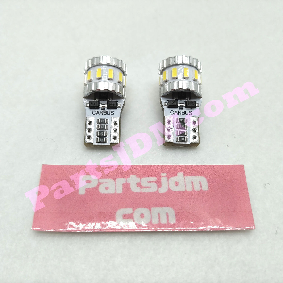 T10/T16 LED Position Bulbs 3014SMD 18-Chip 6000K White Set of 2  Fits Subaru Sambar Truck TT1 / TT2