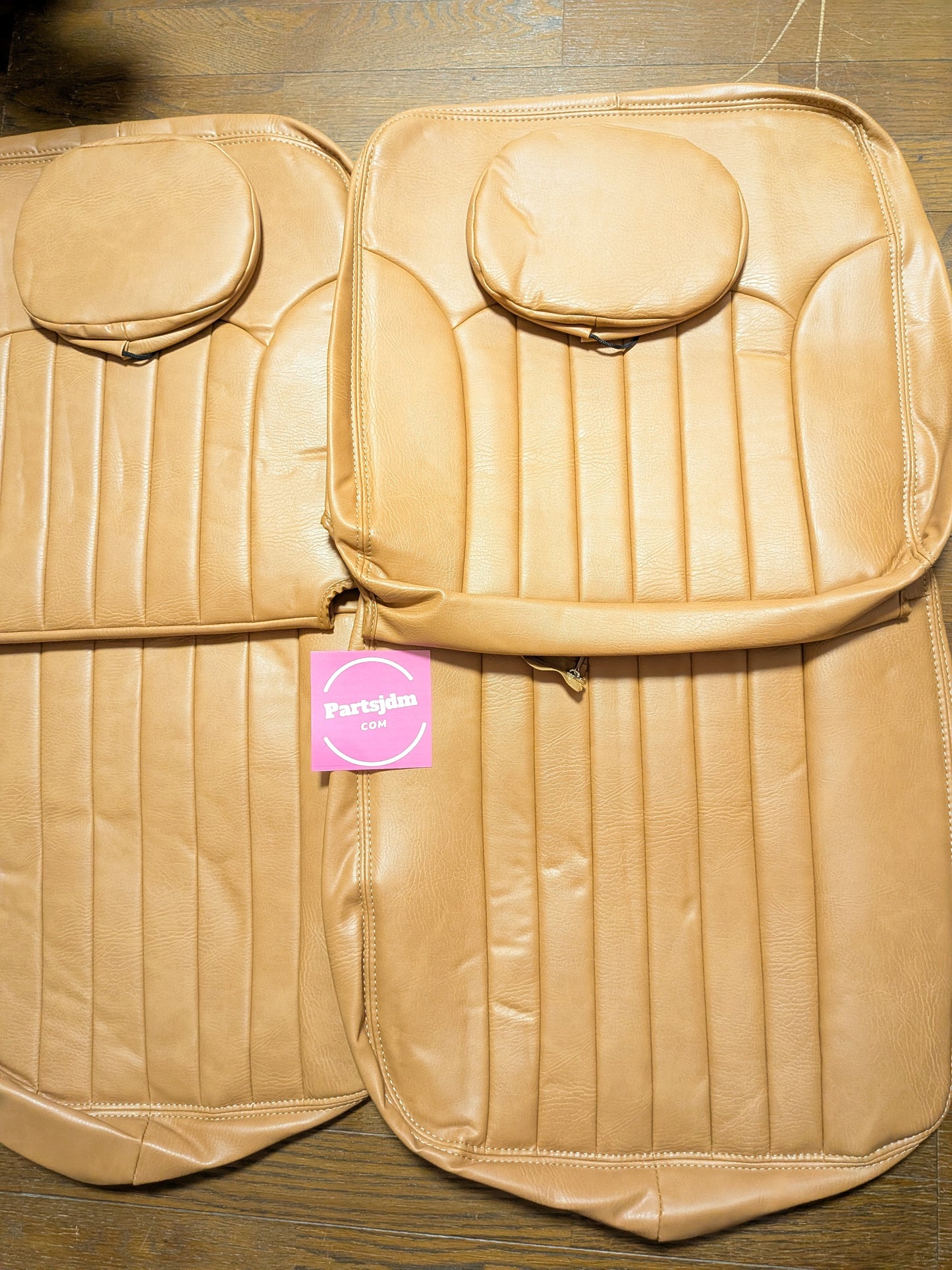 Subaru Sambar Truck TT1 TT2 Vintage Brown Leather Seat Cover (Feb 1999 – Mar 2012)