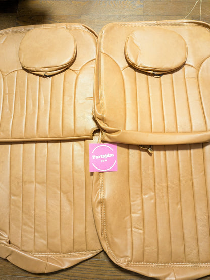 Subaru Sambar Truck TT1 TT2 Vintage Brown Leather Seat Cover (Feb 1999 – Mar 2012)