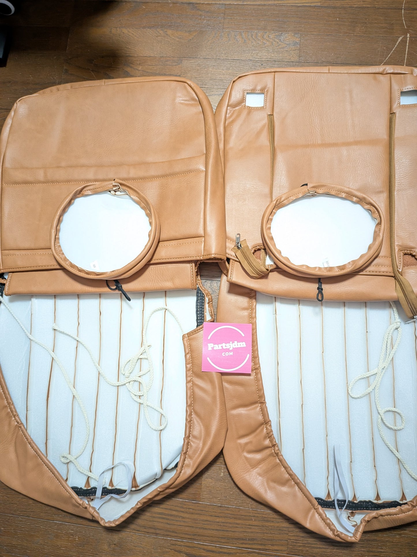 Subaru Sambar Truck TT1 TT2 Vintage Brown Leather Seat Cover (Feb 1999 – Mar 2012)