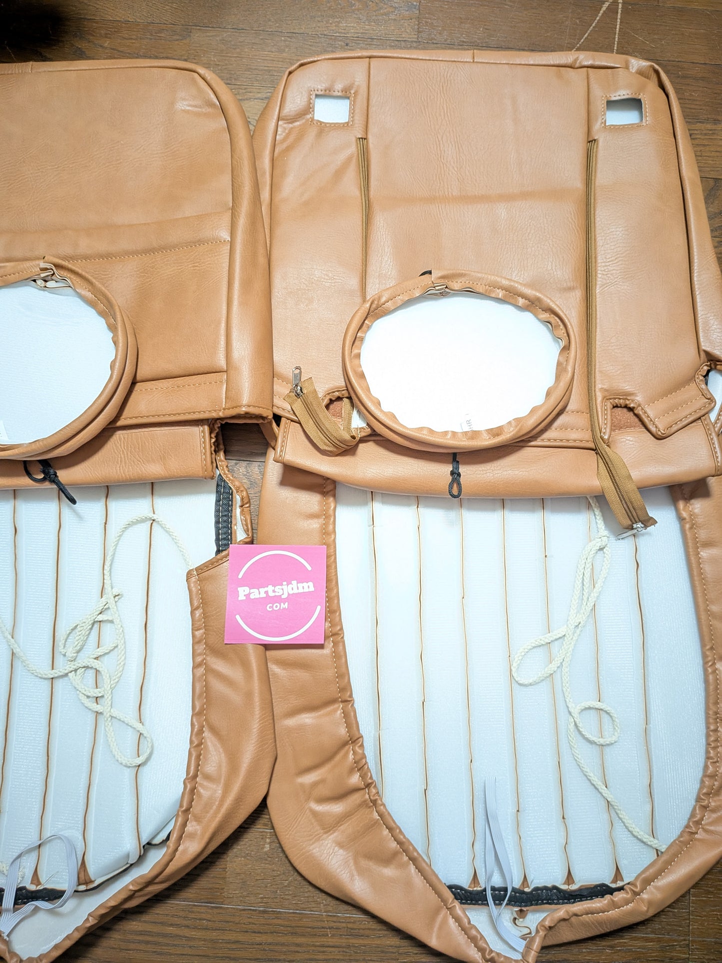 Subaru Sambar Truck TT1 TT2 Vintage Brown Leather Seat Cover (Feb 1999 – Mar 2012)