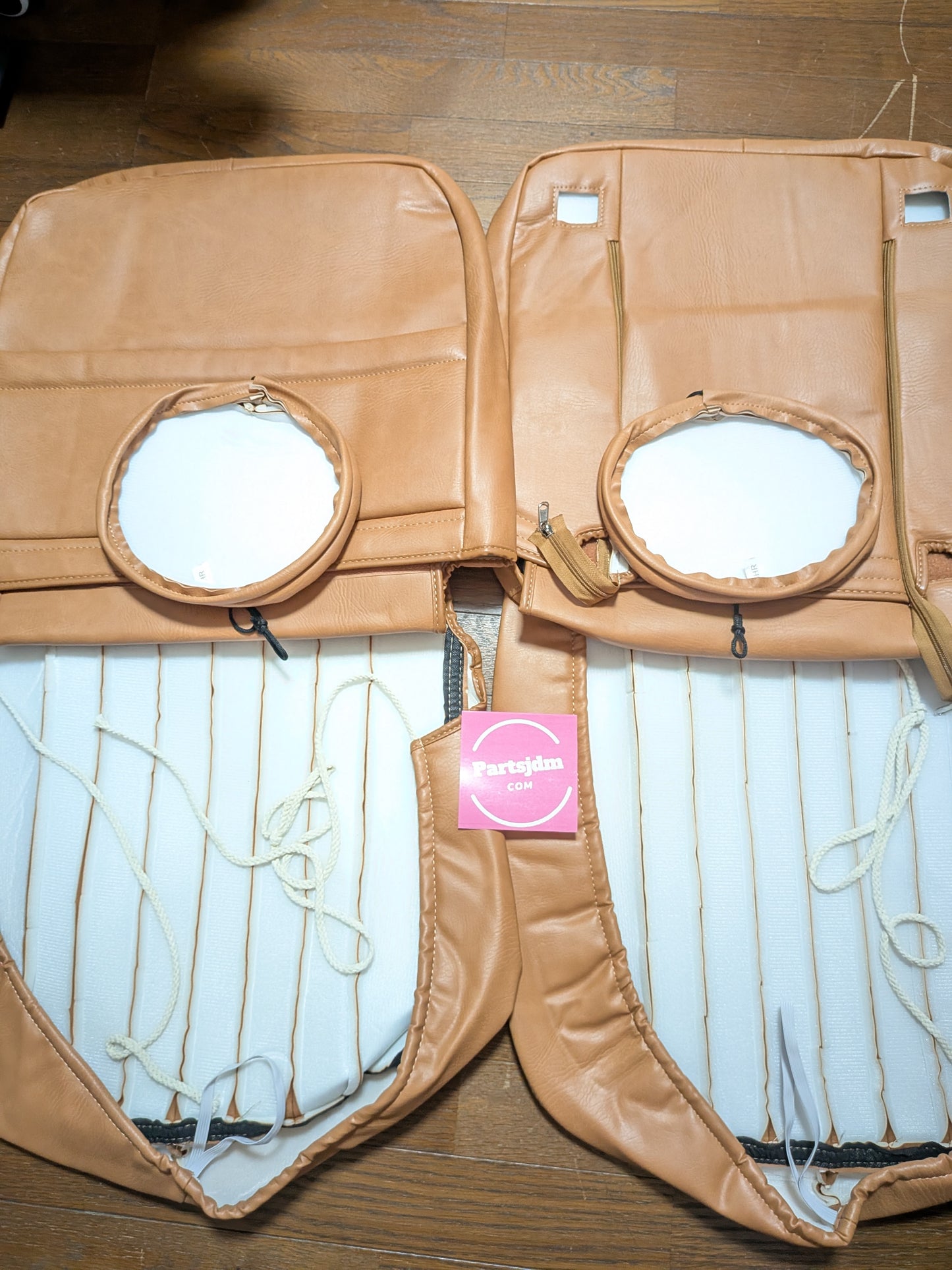 Subaru Sambar Truck TT1 TT2 Vintage Brown Leather Seat Cover (Feb 1999 – Mar 2012)