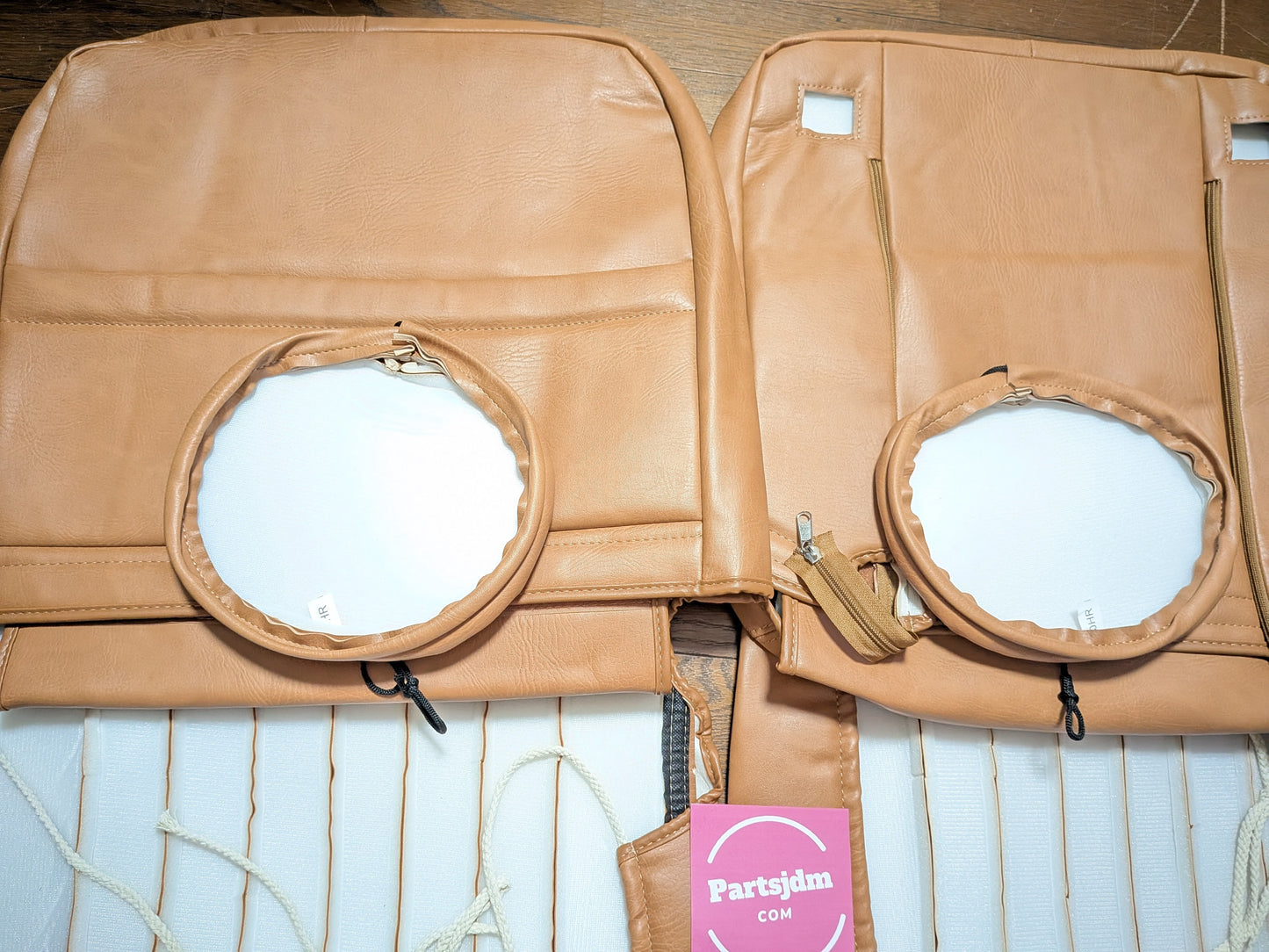 Subaru Sambar Truck TT1 TT2 Vintage Brown Leather Seat Cover (Feb 1999 – Mar 2012)