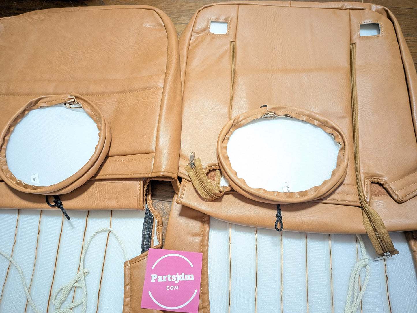 Subaru Sambar Truck TT1 TT2 Vintage Brown Leather Seat Cover (Feb 1999 – Mar 2012)