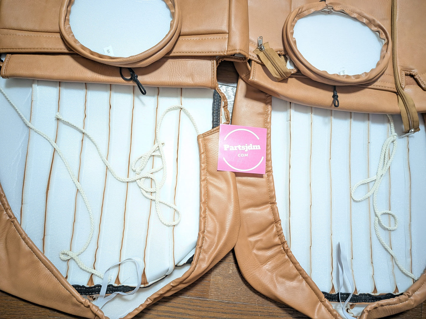 Subaru Sambar Truck TT1 TT2 Vintage Brown Leather Seat Cover (Feb 1999 – Mar 2012)