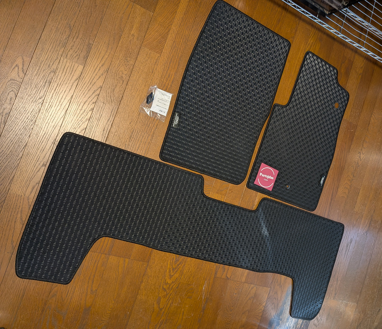 Fits Toyota LAND CRUISER PRADO 5-seater D.A.D Tough Rubber Mats