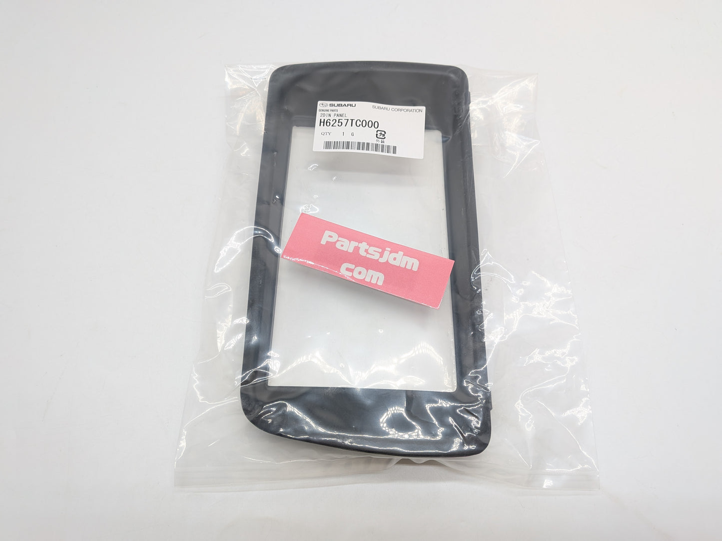 Subaru Genuine Sambar TT1 2DIN Panel Radio Face Panel H6257TC000