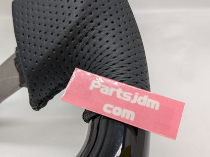 OEM Replacement Steering Wheel Piano Black × Black Leather Gun Grip Fits DA63T / DA65T Carry (Non-Airbag Model)