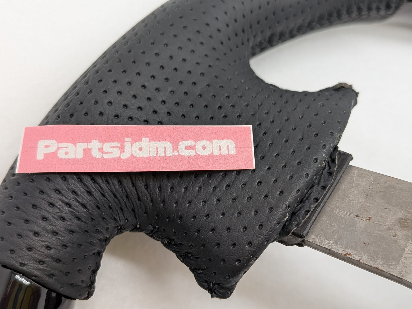 OEM Replacement Steering Wheel Piano Black × Black Leather Gun Grip Fits DA63T / DA65T Carry (Non-Airbag Model)