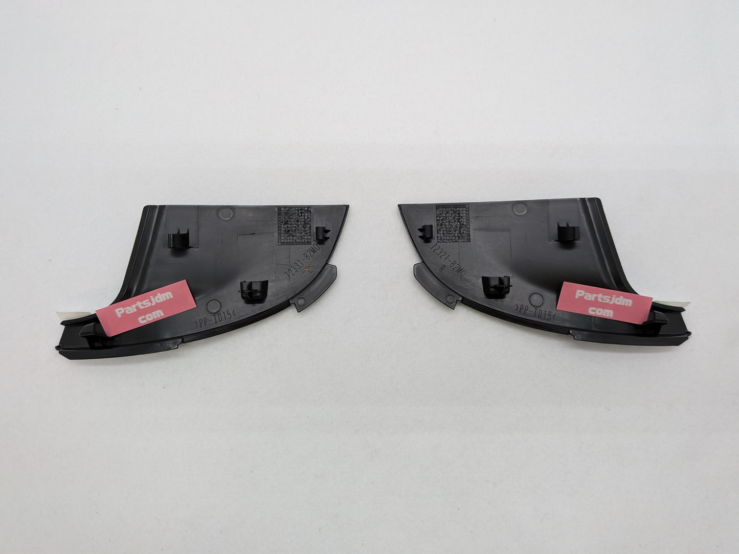 Suzuki Carry Special Edition DA16T Cowl Top Side Light Garnish Right & Left Set Black Genuine OEM Parts
