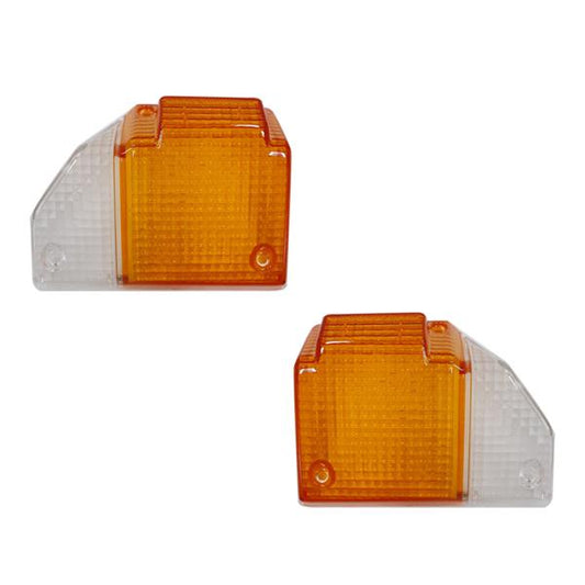 Genuine Toyota 70 Series Land Cruiser Front Turn Signal Lens Set Left Right