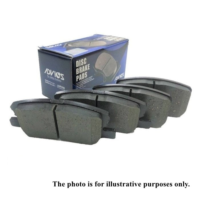 Fits Toyota Land Cruiser HDJ101K Rear Brake Pads ADVICS SN100 SN Series