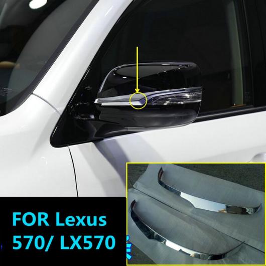 Fit LEXUS LX570 Car Rearview Mirrors Cover Plating left and right sets