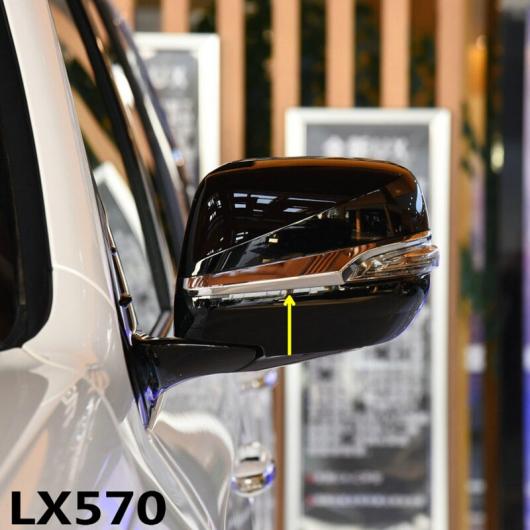 Fit LEXUS LX570 Car Rearview Mirrors Cover Plating left and right sets