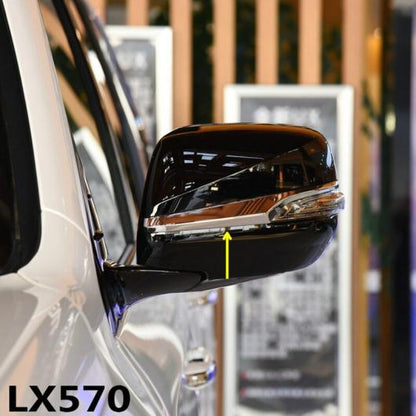 Fit LEXUS LX570 Car Rearview Mirrors Cover Plating left and right sets