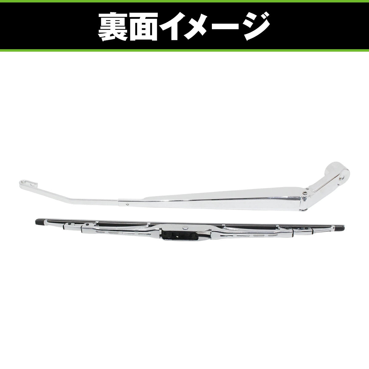 Chrome Front Wiper Arm Blade Set for Suzuki Carry DA16T Steel Replacement