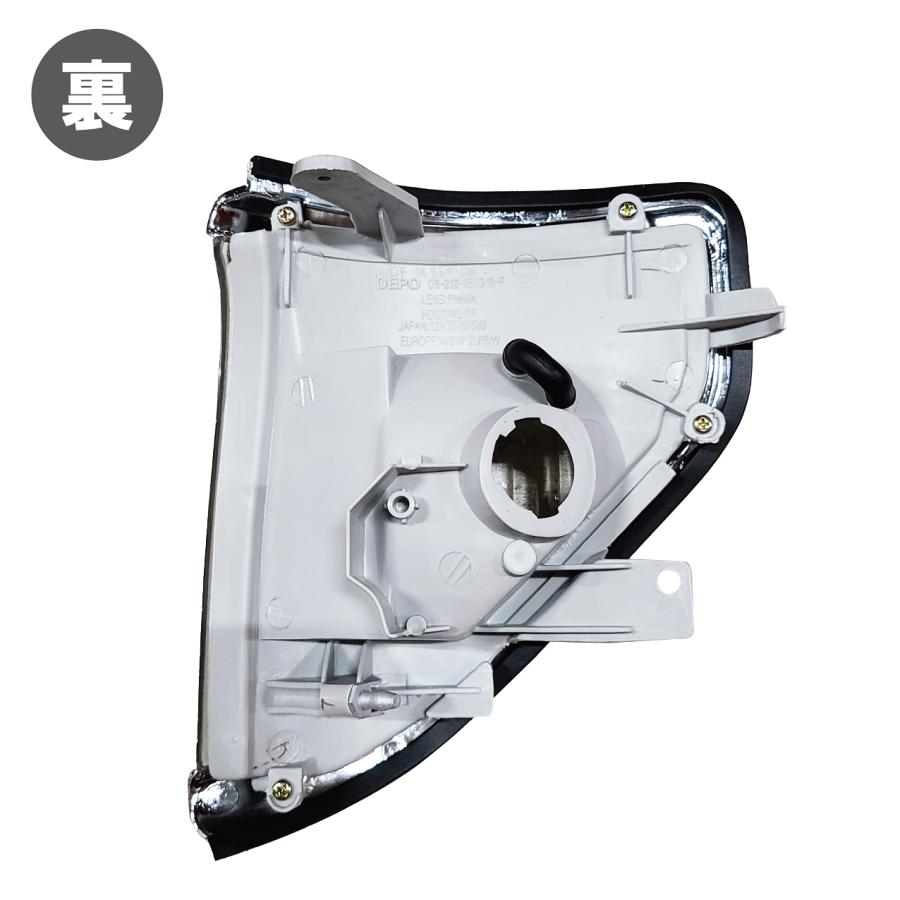 Crystal Corner Lamp Set Fits Toyota Land Cruiser Prado KZJ71G KZJ71W KZJ78G KZJ78W