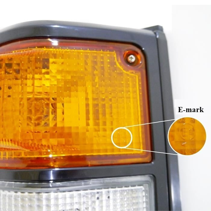 Front Corner Lamp Set for Toyota Land Cruiser 70 76 Series HZJ76K HZJ76V HZJ74V HZJ74K HZJ71V