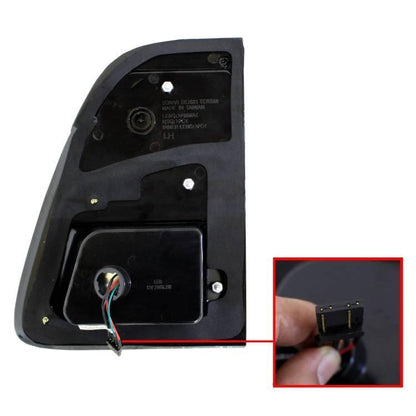 Fits TOYOTA Land Cruiser 100 Early/Mid-Model LED Tail Lamps with Smoked Lens