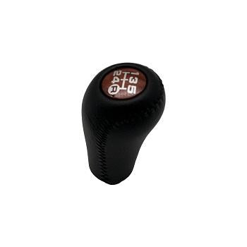 Wood/Leather-Style Shift Knob & Transfer Knob Set for Toyota Land Cruiser Prado 71 78 5-Speed MT Gear
