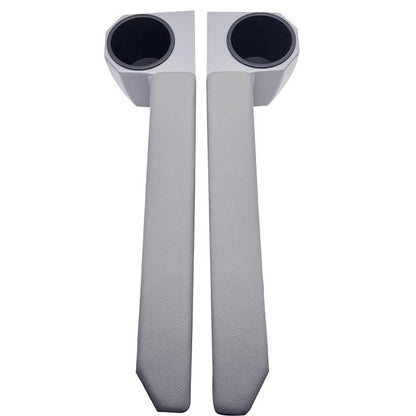 Armrest Drink Holder Set for Toyota Land Cruiser 70 Series Gray Console